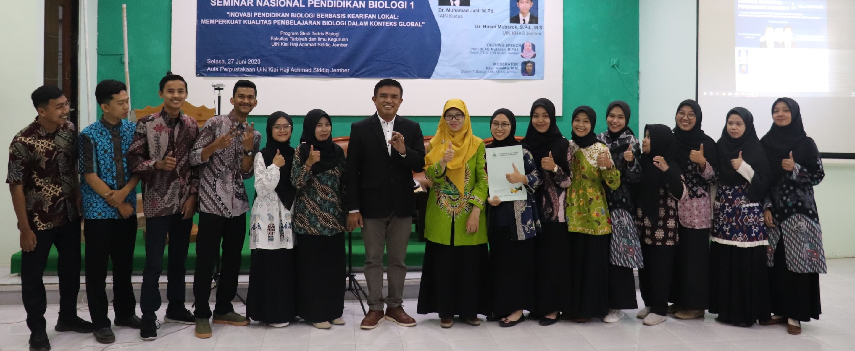 Pengurus Ikatan Alumni Prodi Tadris Biologi Periode 2022-2025 resmi dilantik